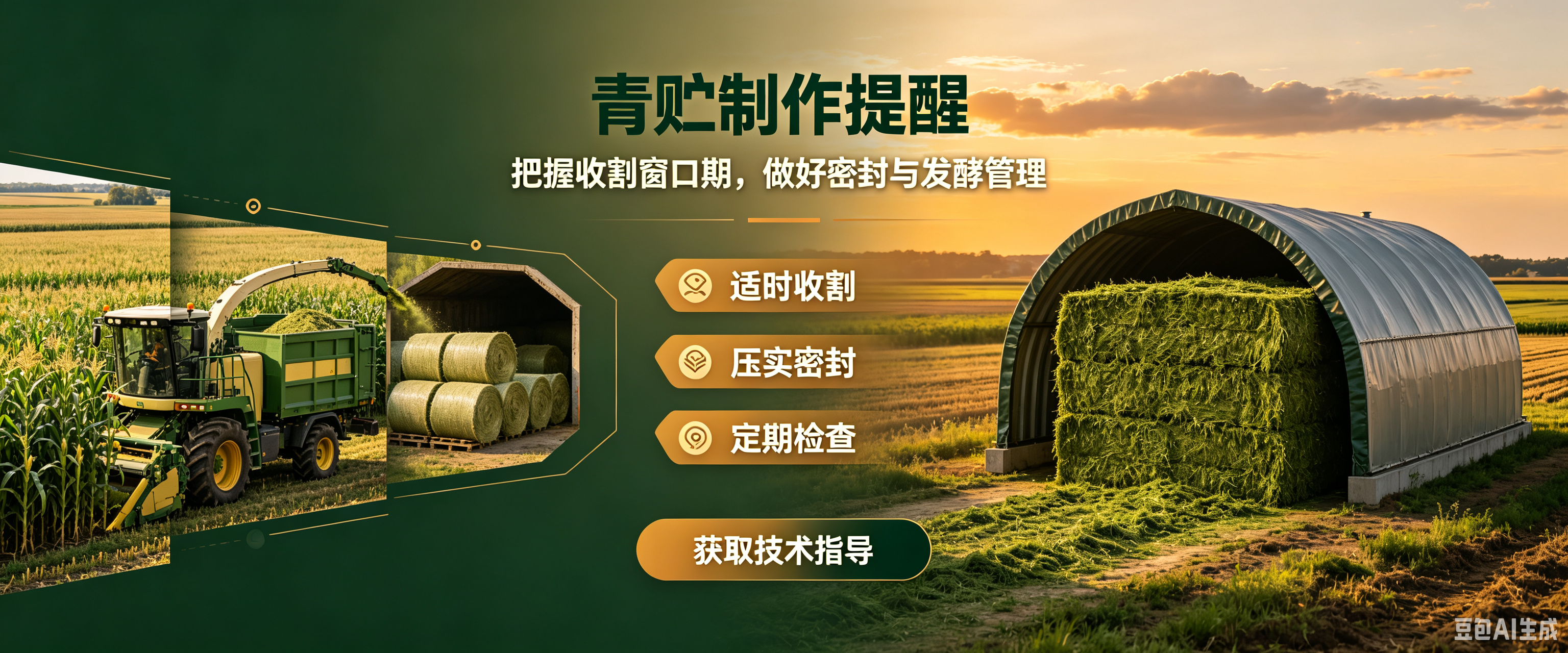 青贮制作注意事项